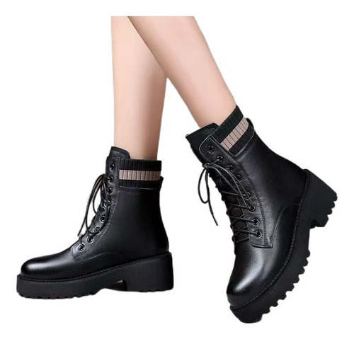 Botas Plataforma Dr Martens Martin Sinclair Antideslizante