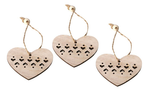 2 Ornamento De La Navidad Diy Craft Material Corazón