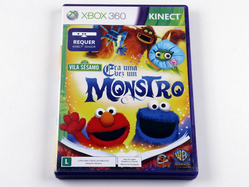 Vila Sesamo Era Uma Vez Um Monstro Original Xbox 360 Lacrado