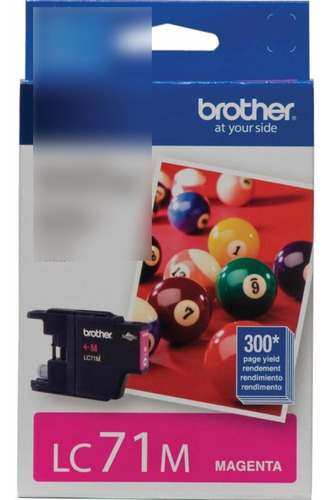 Brother Tinta Lc-71 Para 300 Paginas Magenta