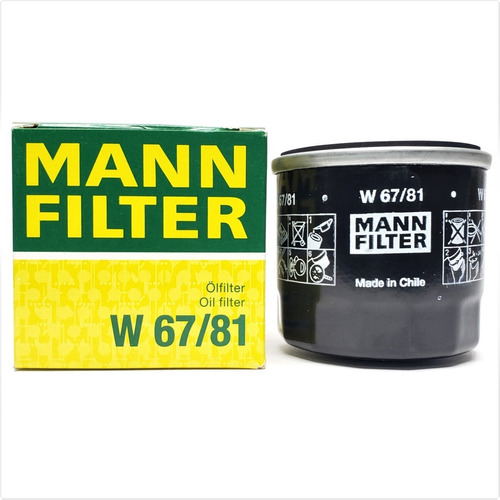 Imagen 1 de 1 de Filtro Aceite W67/81 Mann Filter B Y D Changan Chery Suzuki