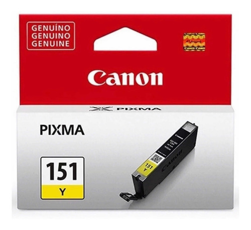 Tinta Canon Cli-151 Amarillo | Mg6310 | Mg5410 | Ip7210