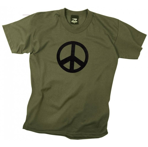 Camiseta Rothco Estampada De Paz En Remate