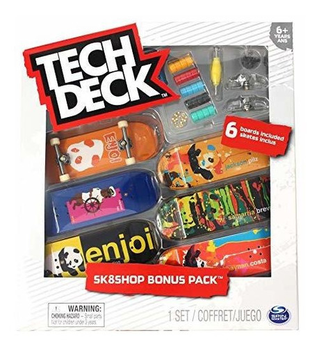 Patineta Para Dedos - Tech Deck Sk8shop Bonus Pack Enjoi Ska