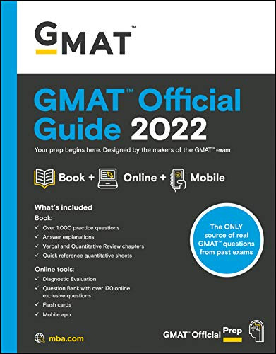 Gmat Official Guide 2022: Book + Online Question Bank (en In