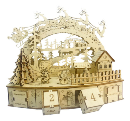 78 Piezas De Rompecabezas Navideños, Kits De Construcción