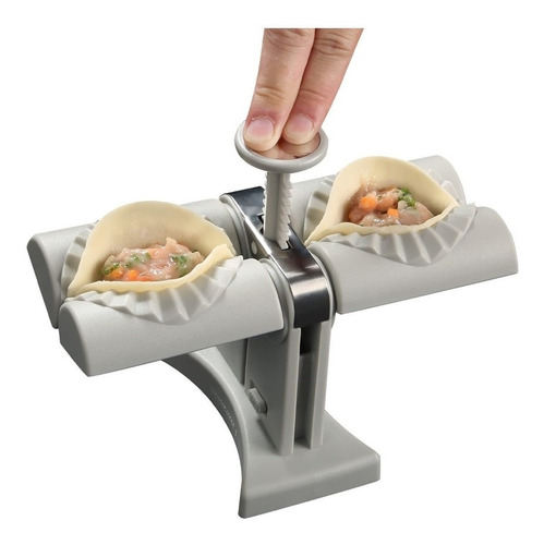 Maquina De Dumplings Manual Automat Doble Empanadas Copetín