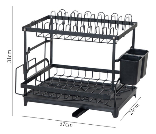 Escurridor De Platos Escurridor De Platos De 2 Niveles Con