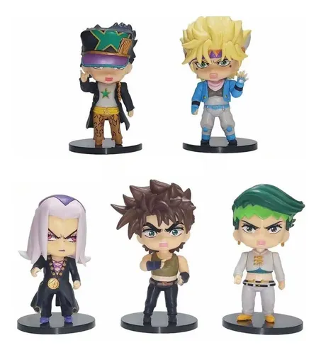 Figuras Jojos Bizarre Adventure Set X 5 Unidades Dio Jotaro