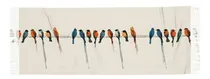 Comprar Bufandas De Moda Con Diseño De Aves Coloridas, Suaves Para I