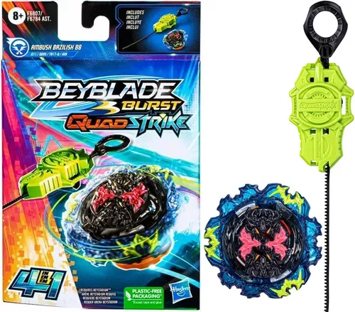 Pião Beyblade Quad Drive Starter Hasbro - F3338