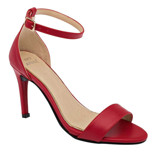 Zapato Casual First Avenue 6013 Color Rojo Para Mujer Tx3