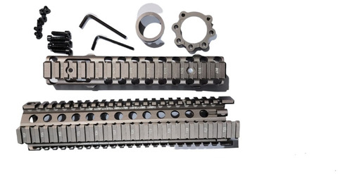Guardamanos Enfriador Anonizado Riel 07 Pulgadas R Airsoft