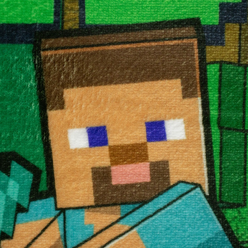 Tapete De Foam De Minecraft 70 Cm 45 Cm Minecraft Verde