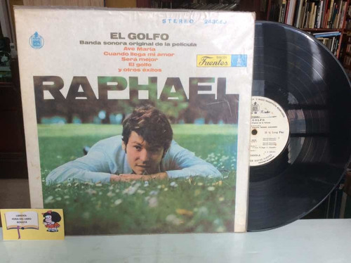 Lp - Acetato - Raphael - El Golfo - Banda Sonora - 1969