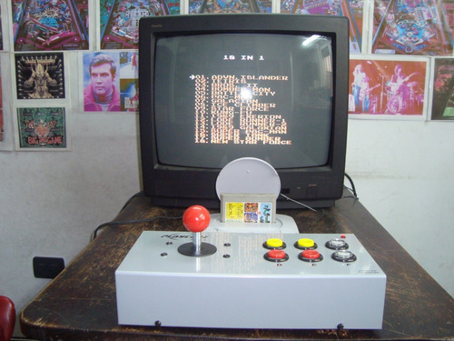 Imagen 7 de 12 de Playcade Family Joystick Arcade Para Family Game De 9 Pines