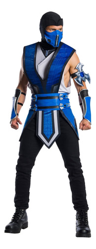 Rubies Mens Mortal Kombat 11 Sub Zero Disfraces De Tamaño Ad