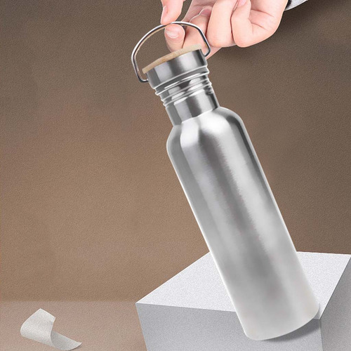 Botella De Agua Con Boca De Larga Duración De Acampar Viaje