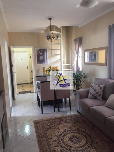 Imagem 17 de 30 de Cobertura Com 3 Dormitórios À Venda, 91 M² Por R$ 450.000,00 - Vila Guarani - Mauá/sp - Co0029