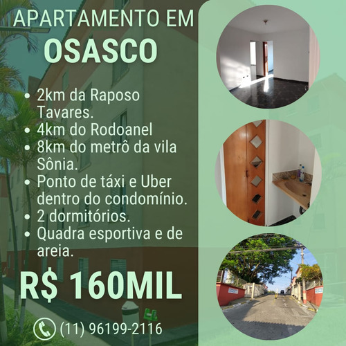 Apartamento Em Osasco 4km Do Rodoanel, 2km Da Raposo Tavares