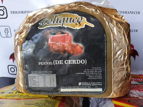 Jamon Crudo  Coliqueo (precio Por Kg)