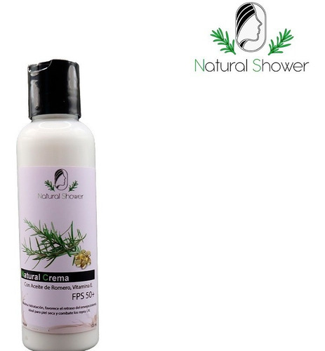 Crema De Romero Con Vitamina C Y E Organica Natural Shower Romero
