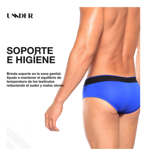 Calzon Brief Modern Unnder Ropa Interior Para Hombre 1 Pieza