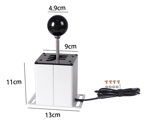 H Gear Shifter Pc Usb Simulador Shifter 7 Engranaje