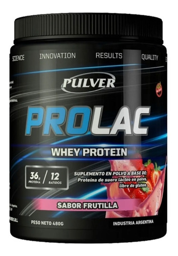 Prolac Whey Protein X 480g. Pulver Sin Tacc