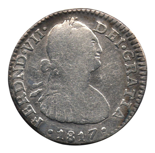 1 Real 1817 Nuevo Reino Fernando Séptimo