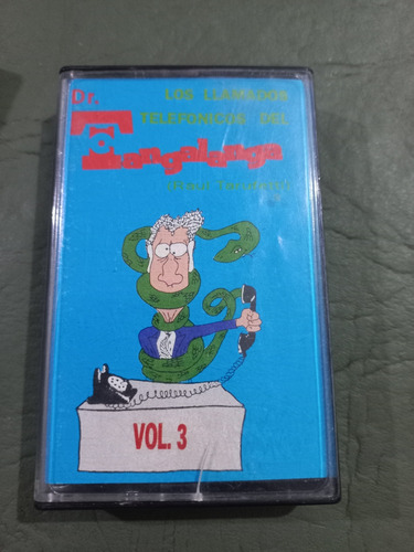 Los Llamados Telefonicos Dr. Tangalanga Vol 3 Cassette Nuevo