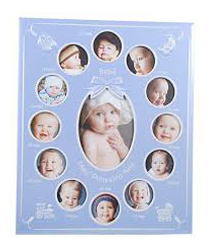 Porta Retrato Bebê 12 Meses