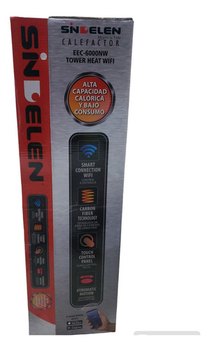 Calefactor Sindelen Tower Wifi 1000w Eec-6000nw (Reacondicionado)