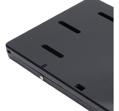 Funda Abatible For Matrícula De Coche, 2 Unidades, Oculta,