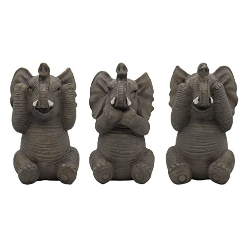 Estatuas De Elefante De Sabiduría, Adornos De Elefantes Para