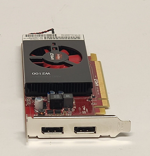 Tarjeta De Video 2gb Amd Firepro W2100 Ddr3 Pcie Displayport (Usado)