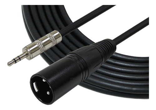 Gls Audio Cable De 6 Pies Trs Estéreo A Xlr Macho De 1/8 Pul