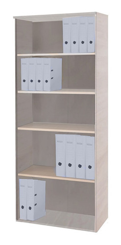 Biblioteca Alta Sin Puertas Platinum - Mod. 531 - Livin! Color Gris