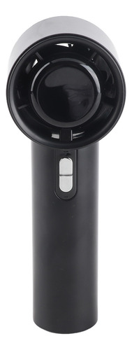 Turboventilador Portátil Negro Negro Portátil Usb Recargable
