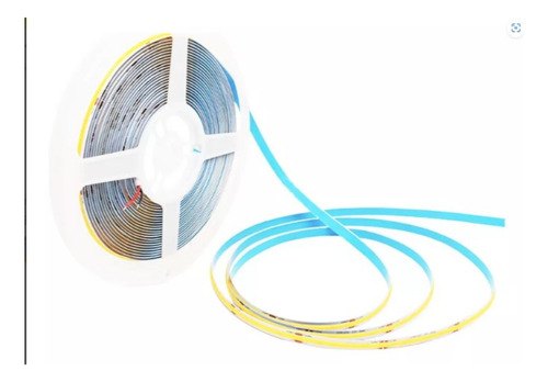 Fita Led Direta Cob 10m Não Usa Fonte Luz Branco-neutro Tensão De Operação