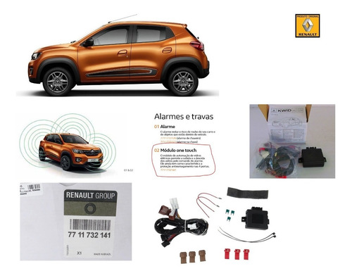 Módulo De Subida Dos Vidros Renault Kwid Original 7711732141
