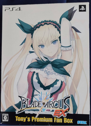 Blade Arcus From Shining Ex Tony's Premium Fan Box Ps4