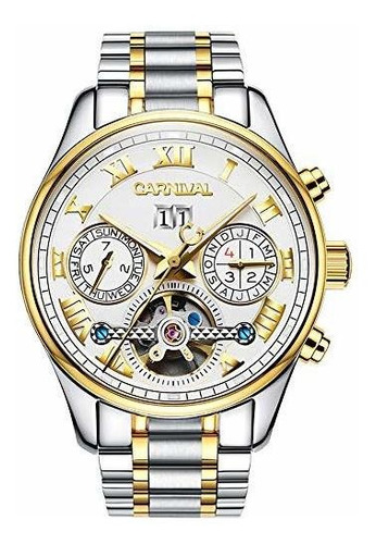 Reloj De Ra - Reloj Automático Multifunción Con Tourbillon P