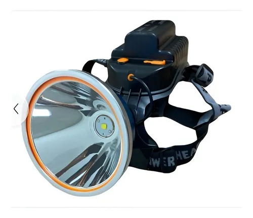 Lampara Camping Cabeza Focos Para Cazar Led Recargable 1500w