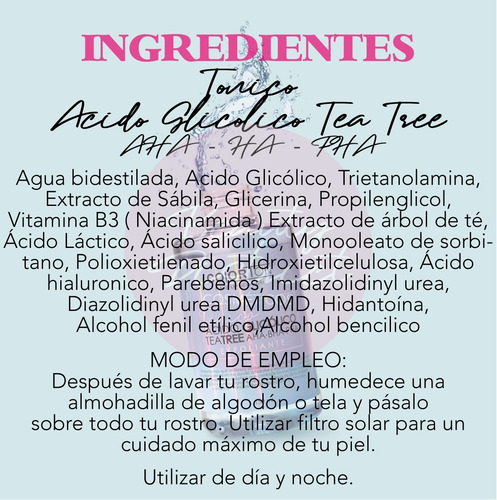 Imagen 7 de 10 de Kit 6 Tonicos Faciales Rostro Colorton Original Skin Care