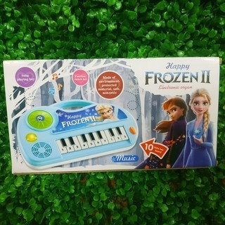 Imagen 3 de 3 de Piano De Juguete Frozen, 10 Notas, A Pilas Aa