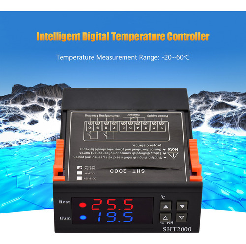 Controlador De Temperatura Digital Sht2000 Intelligent