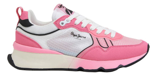 Tenis Pepe Jeans Mujer Brit Pro Neon W Rosa