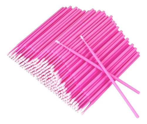 Pack De 100 Micro Brush Para Uñas, Cejas Y Pestañas