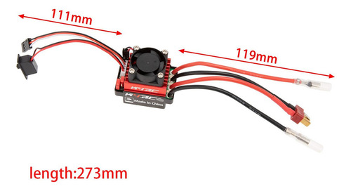60a Rc Esc Accesorios Mejorar Piezas Para 1:10 Escala Rc
